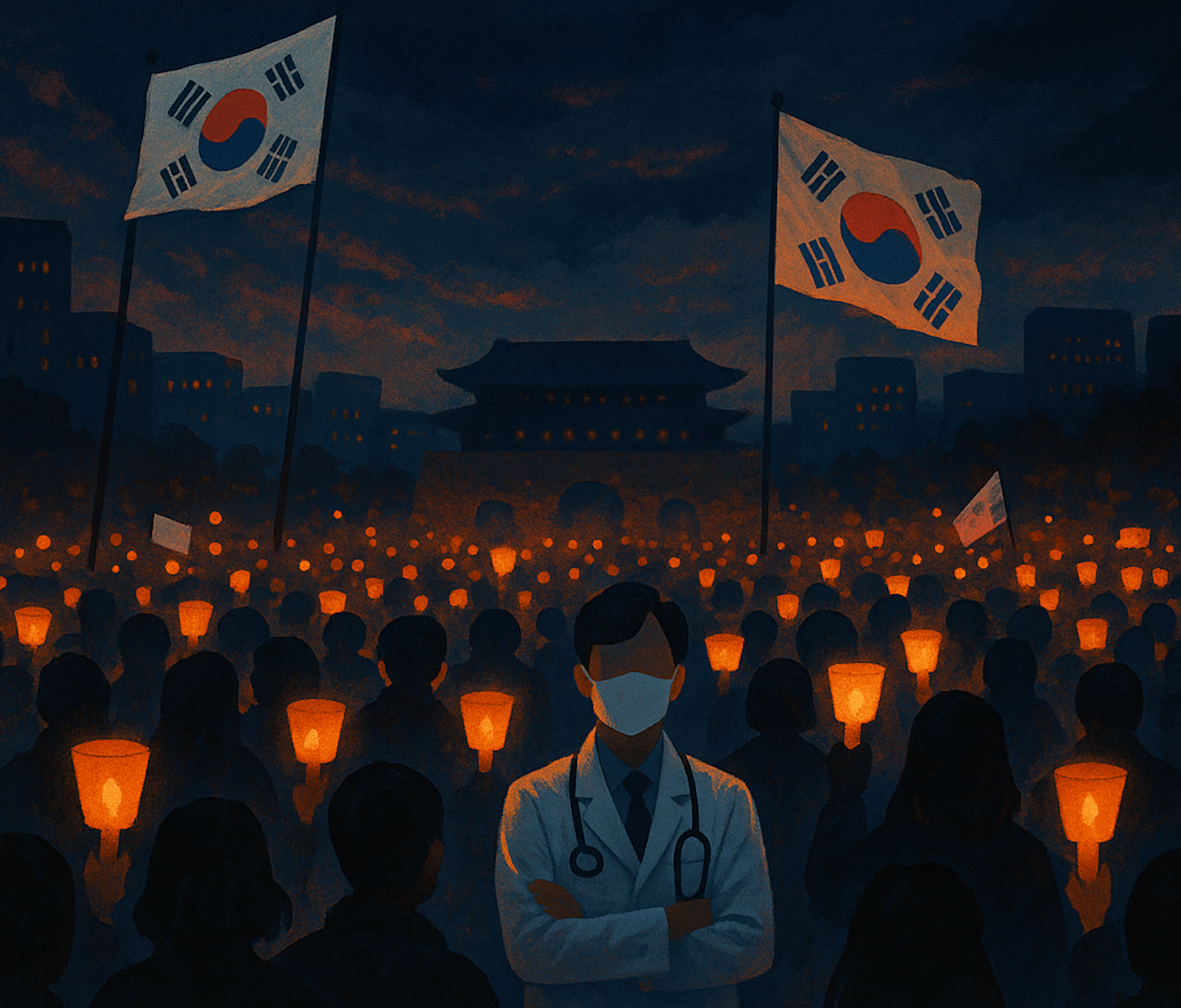 Martial Law Targets Resident Physicians: Implications for the Healthcare Crisis in South Korea