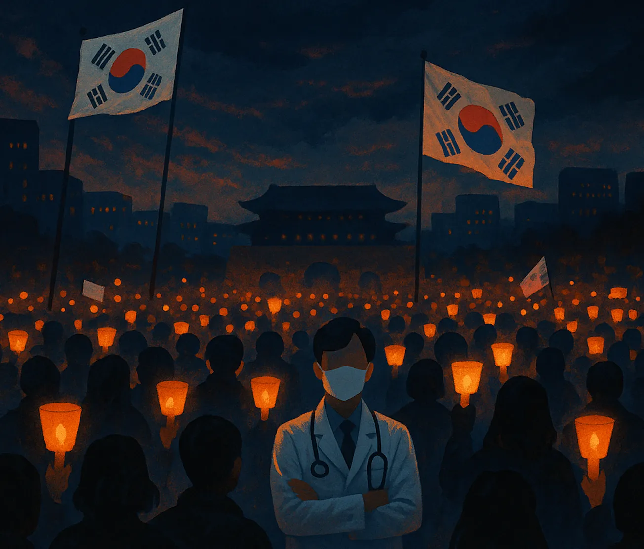 Martial Law Targets Resident Physicians: Implications for the Healthcare Crisis in South Korea