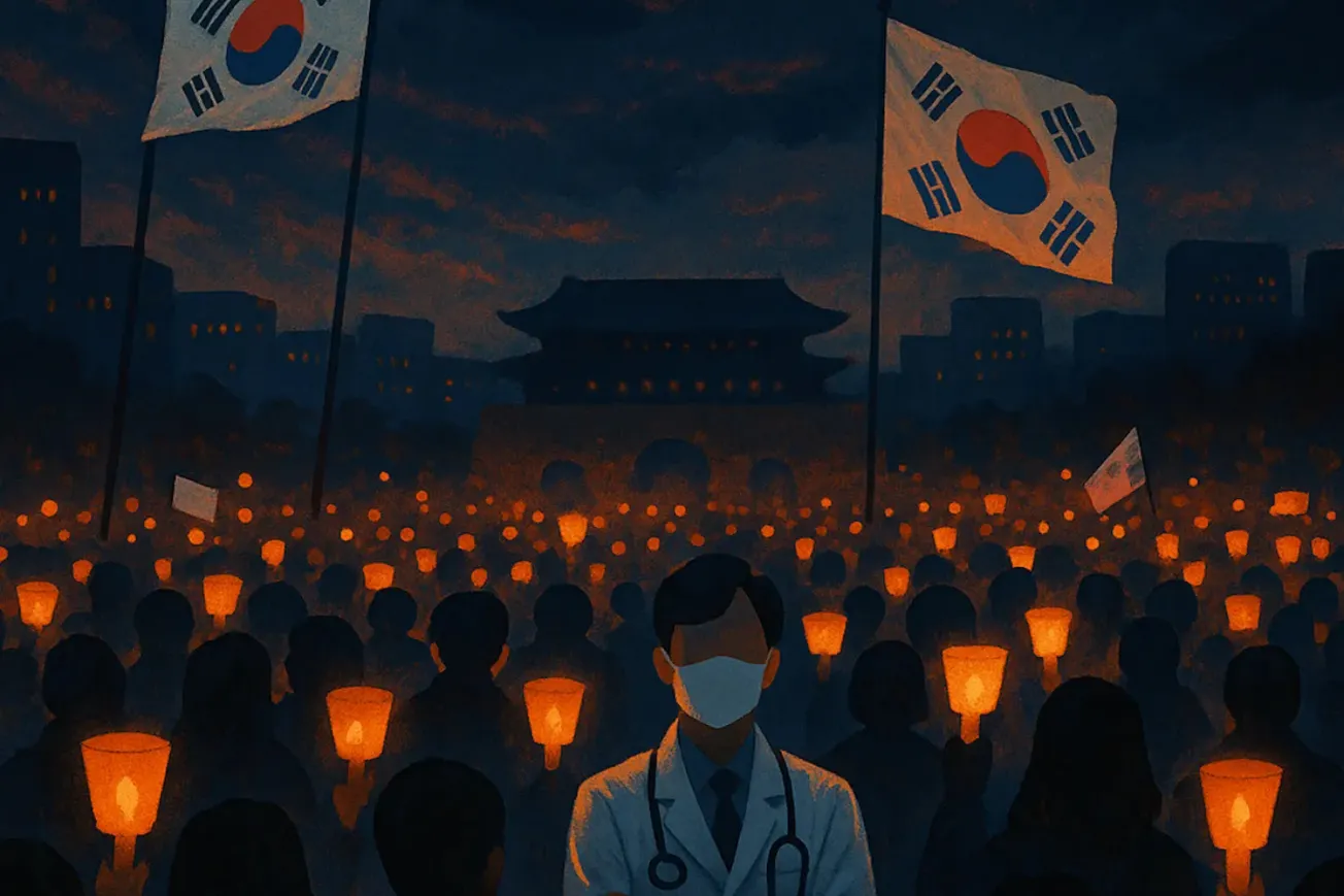 Martial law targets resident physicians: implications for the healthcare crisis in South Korea