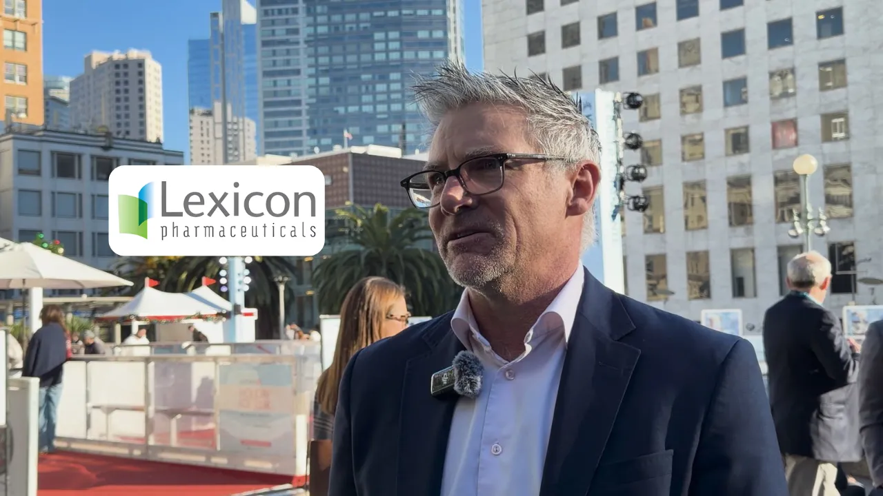 Mike Exton, CEO, Lexicon Pharmaceuticals | Onyx Live | JPM 2026